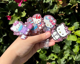 Kitty Health Care Badge Reels