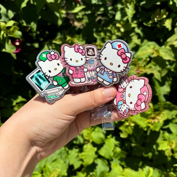 Kitty Health Care Badge Reels