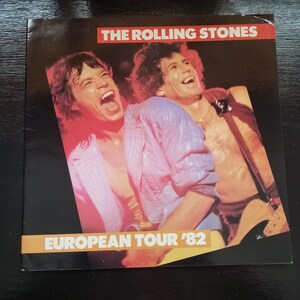 The Rolling Stones - European Tour 1982 program