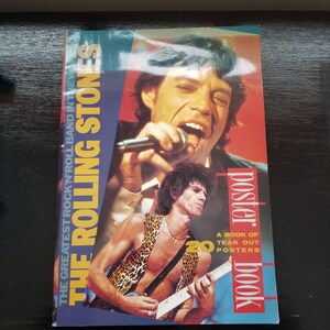 The Rolling Stones - Book of Tear Out Posters