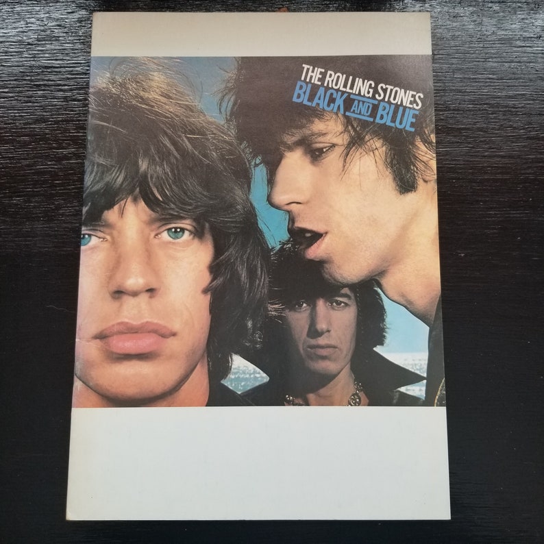 The Rolling Stones Black and Blue Tour Program 1976 Etsy