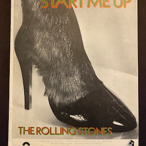 The Rolling Stones- Start Me Up - Sheet Music Song Book