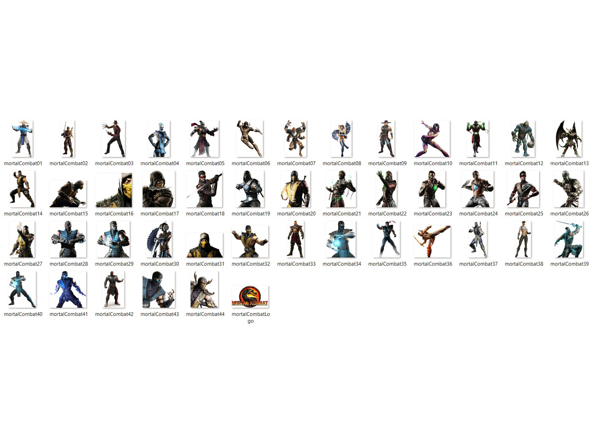 Mortal Kombat Clipart PNG Kombat Digital Graphic Image Mortal Clip Art ...