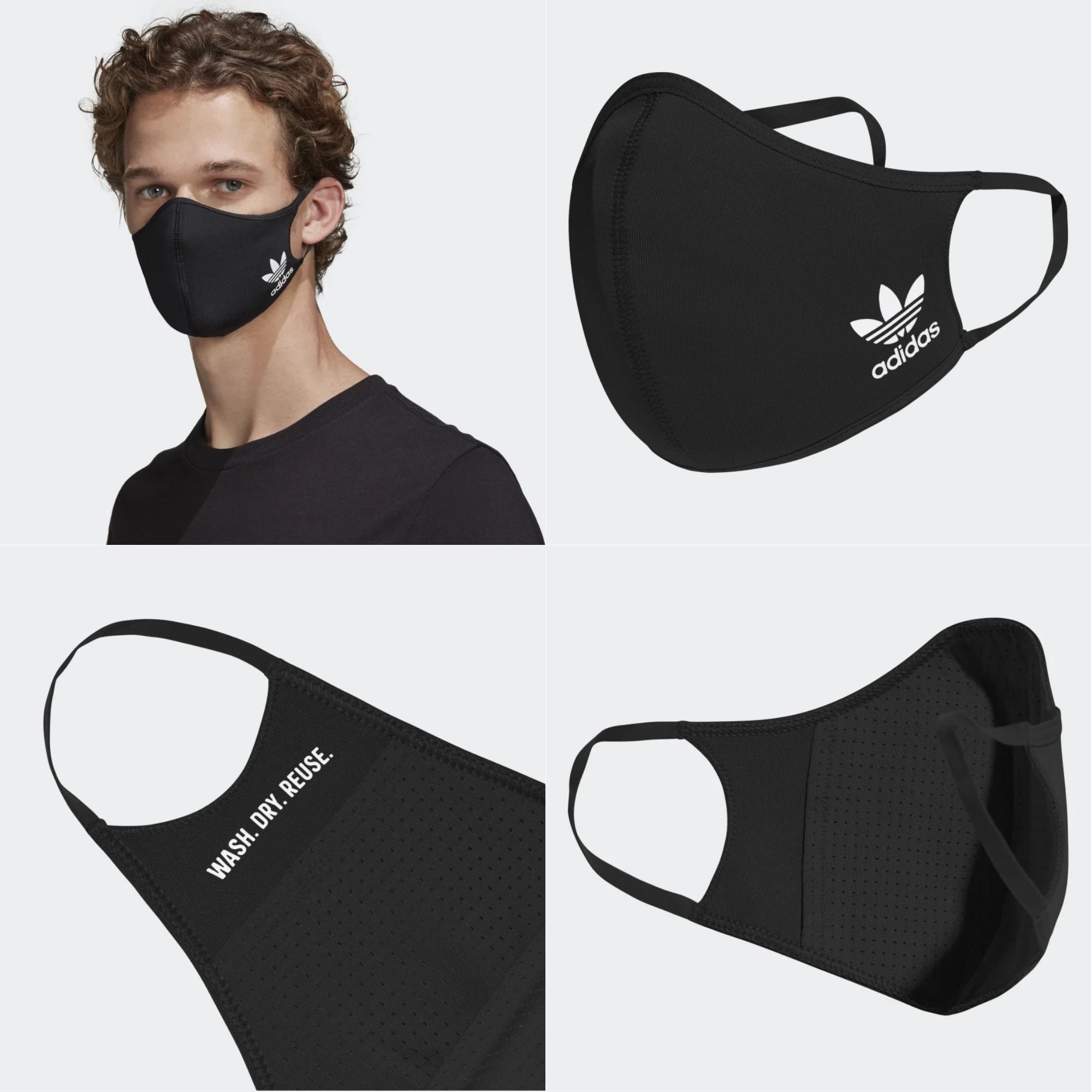 Original Adidas Face Mask / Cover Size M/L & XS/S / Colour Etsy