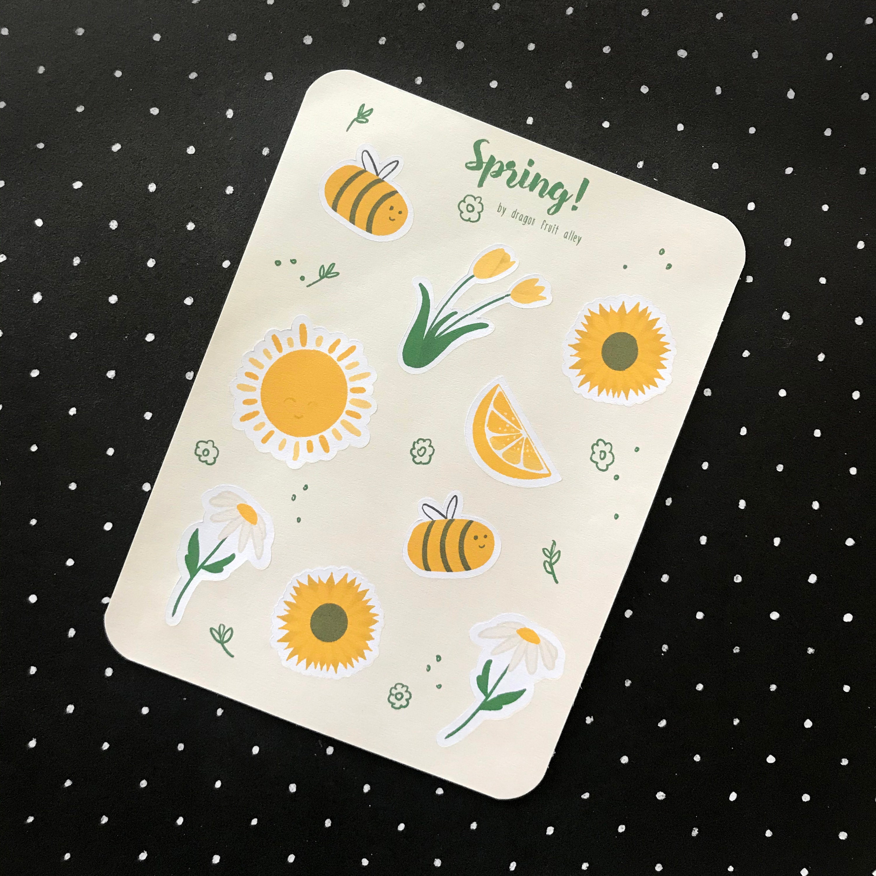 Spring Time Sticker Spring Time Sticker Sheet | Bujo Planner Sticker - Etsy