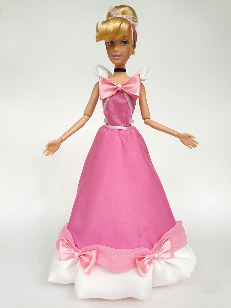 Cinderella Pink Doll Dress for 11.5 inches / 30 cm Dolls Etsy
