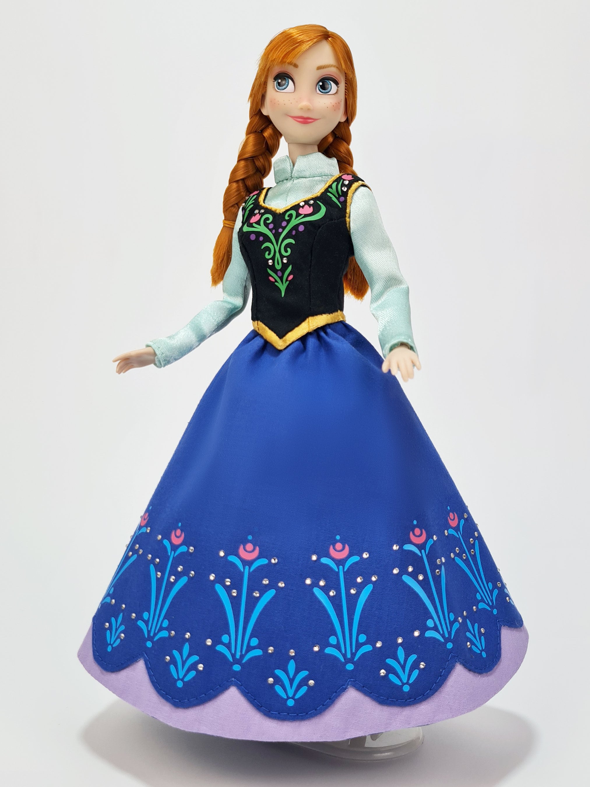Princess Anna Travel Doll Outfit - for 11.5 Inches / 30 Cm Dolls (disney  Princess Classic Dolls) - Frozen Blue Doll Dress - Etsy