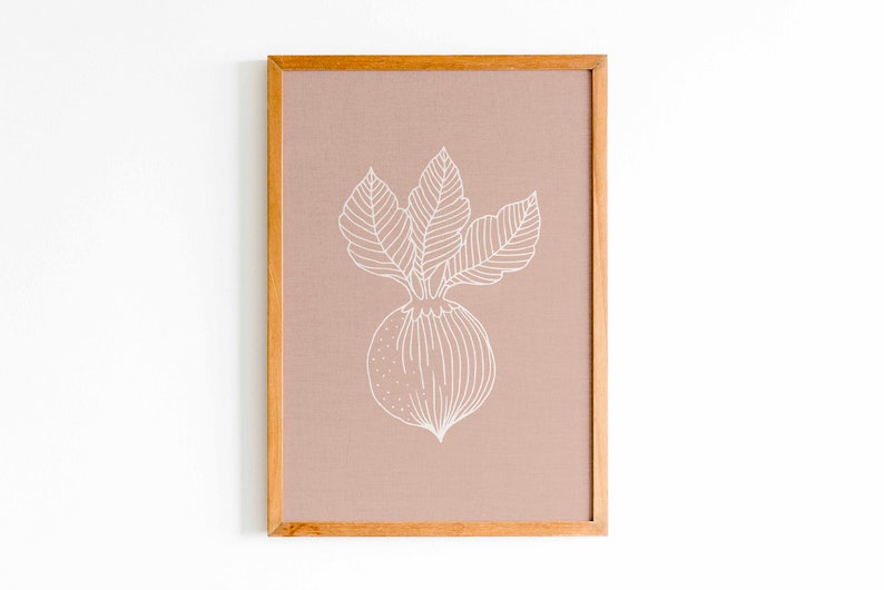 Beet Poster | Beet Prints | Printable Food Wall Art | Kitchen Decor ...