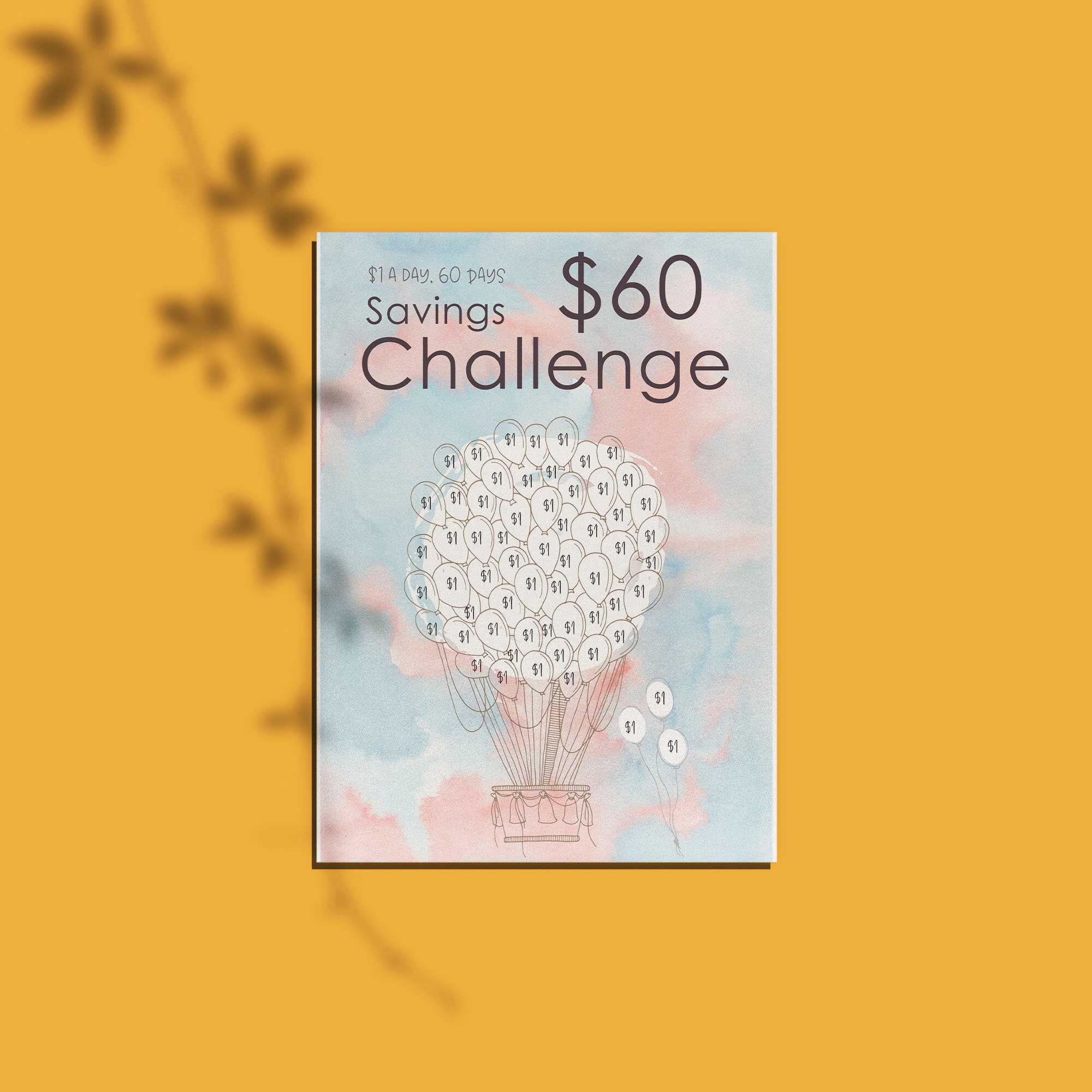 Save One Dollar a Day Challenge for KIDS Savings Tracker Etsy.de