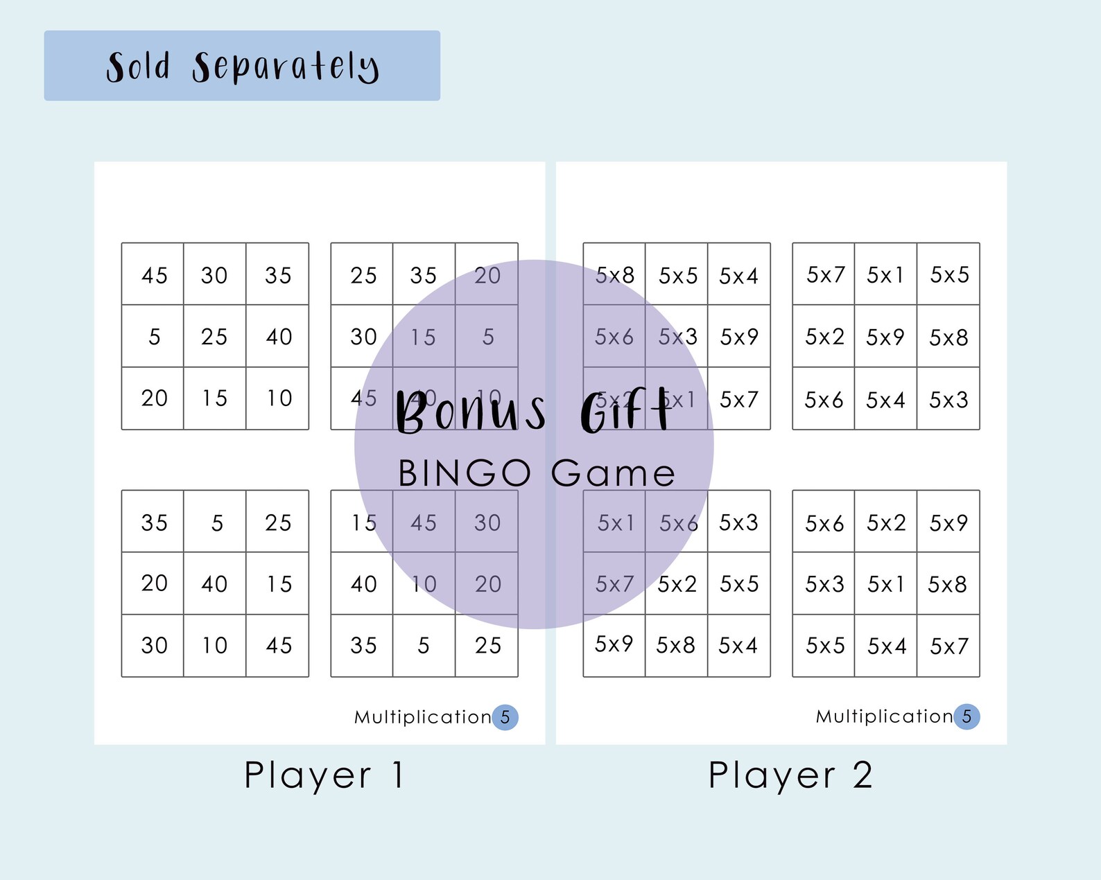 Multiplication Cards and Practice Sheets Printable Skip - Etsy