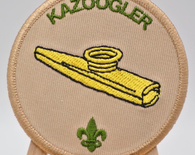 Kazoogler Patch, SM Leader Gift, Iron On Patch, Funny Gift, Morale Patch, Backpack Patch, Hiking Patch, ASM Leader Gift