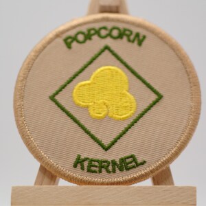 Popcorn Kernel Patch, SM Leader Gift, Iron On Patch, Funny Gift, Morale Patch, Backpack Patch, Hiking Patch, ASM Leader Gift image 2