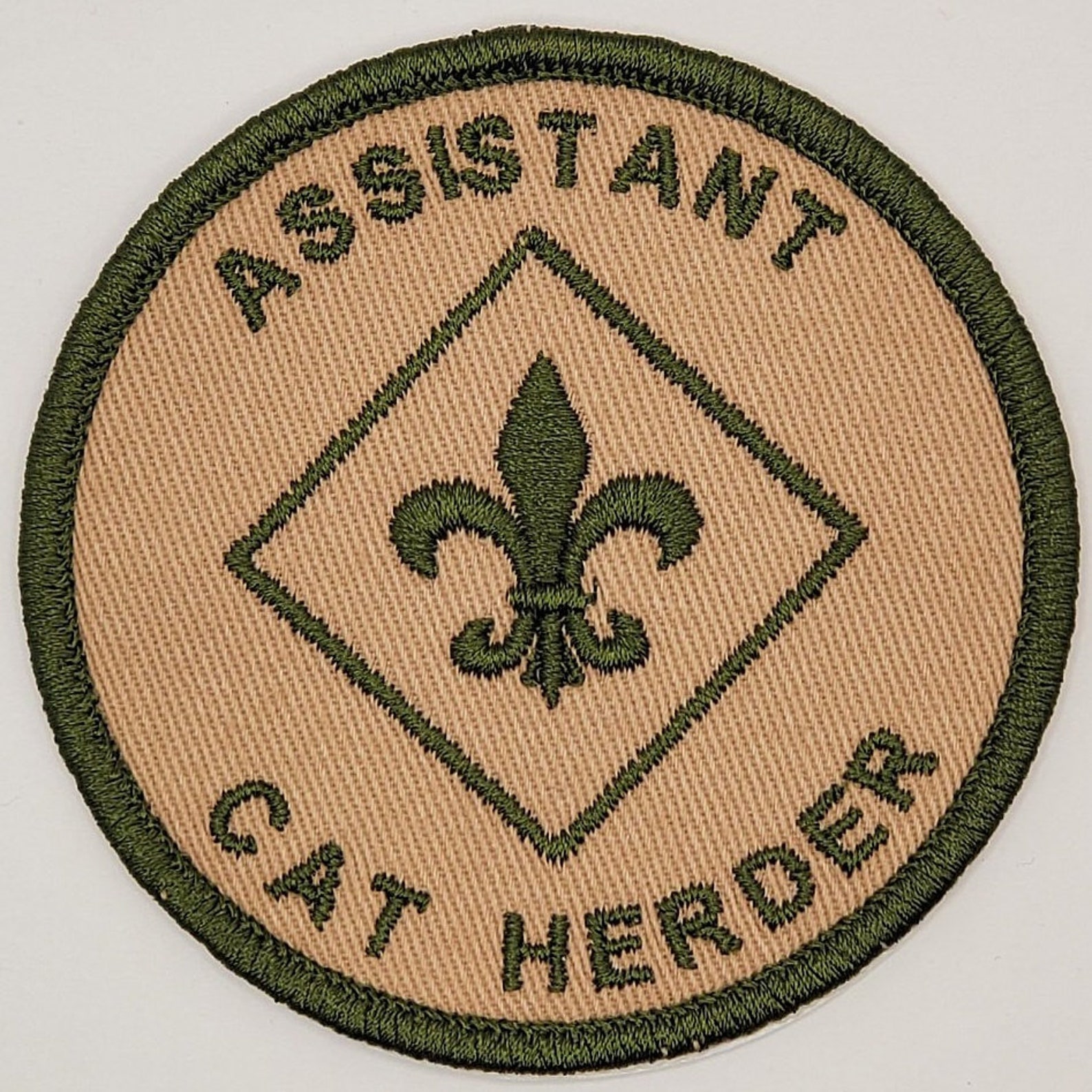 Assistant Cat Herder Patch, SM Leader Gift, Iron on Patch, Funny Gift ...