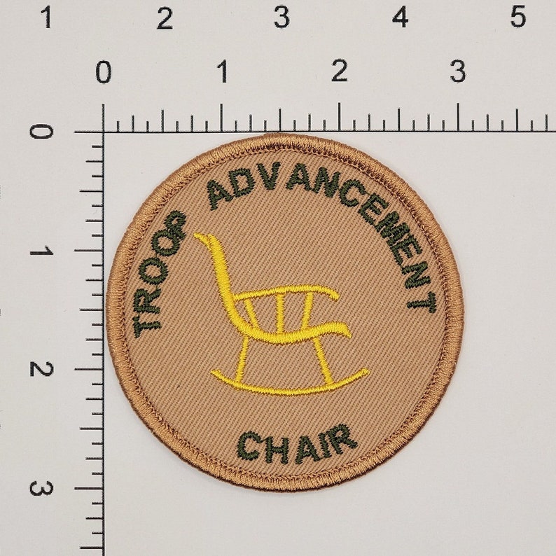 Troop Committee Chair Patch, SM Leader Gift, Iron on Patch, Funny Gift ...