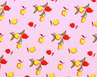 Sugarsack II, Windham Fabrics, Whistler Studios, 1930’s Reproduction Fabric, Tulip Quilting Cotton, Pink Floral Fabric, Vintage Inspired