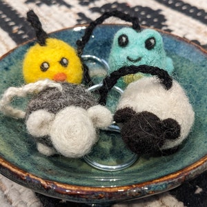 Adorable Wool Animal Key Chains