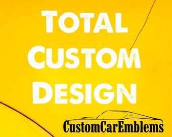 Custom Aluminum Emblem (Single Raw Emblem)