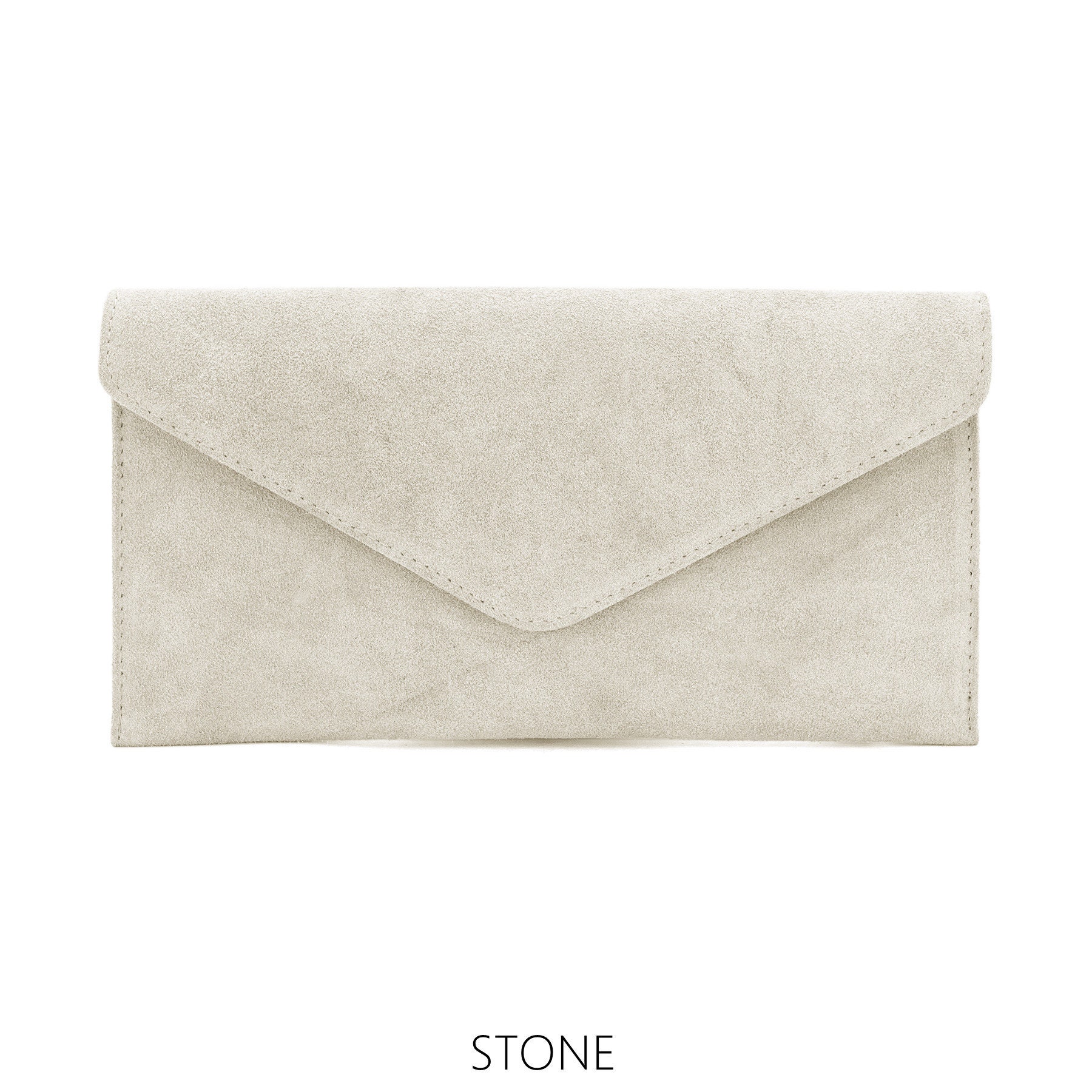 Genuine Suede Leather Evening Envelope Clutch Crossbody - Etsy UK