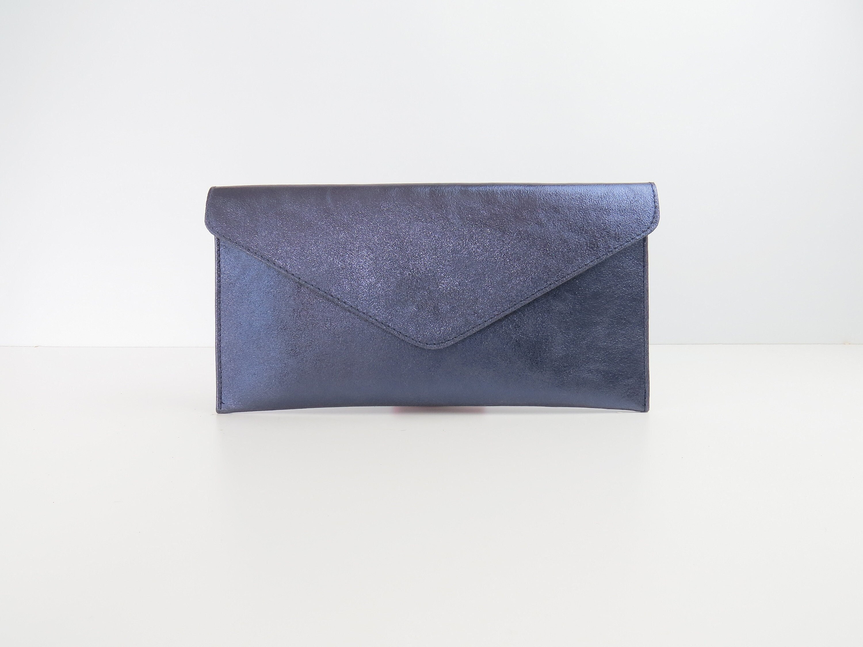 Powder blue shop clutch