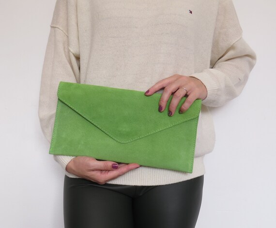 Lime green clutch sale