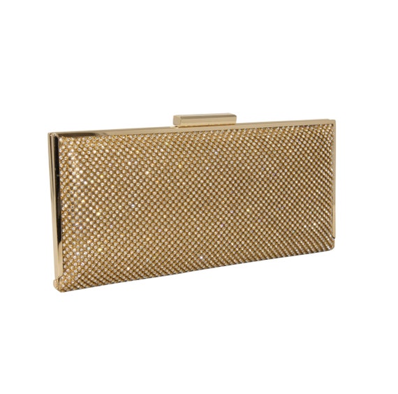 Snake Print Evening Clutch Bag