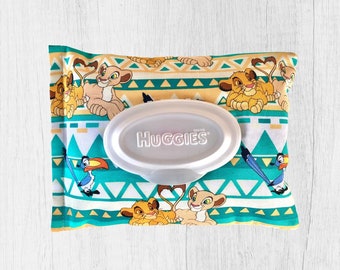 The Lion King /Simba / Nala -BABY WIPE COVER