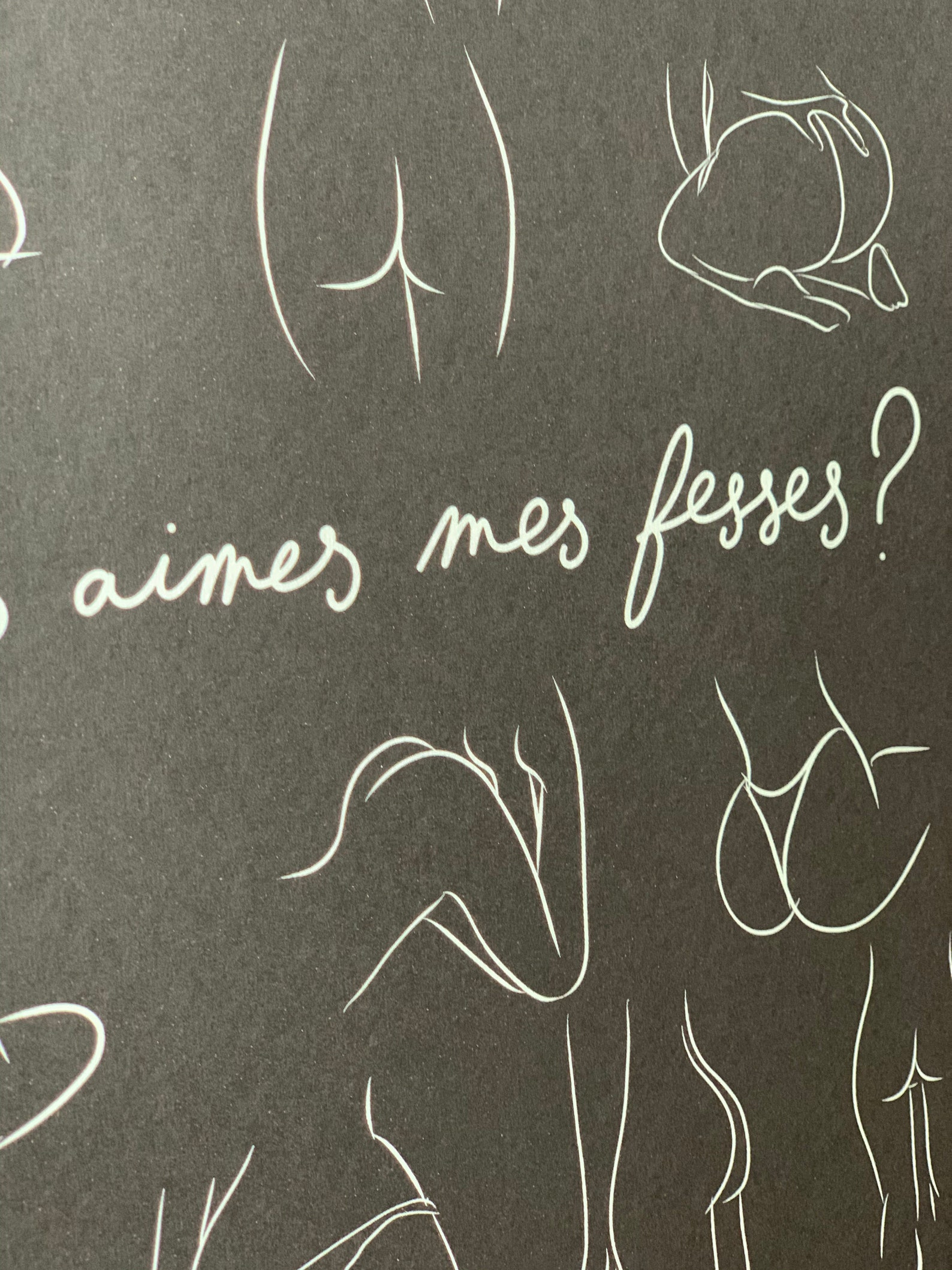 Et Mes Fesses Tu Les Aimes Mes Fesses Tu les aimes mes fesses affiche A3 illustation | Etsy