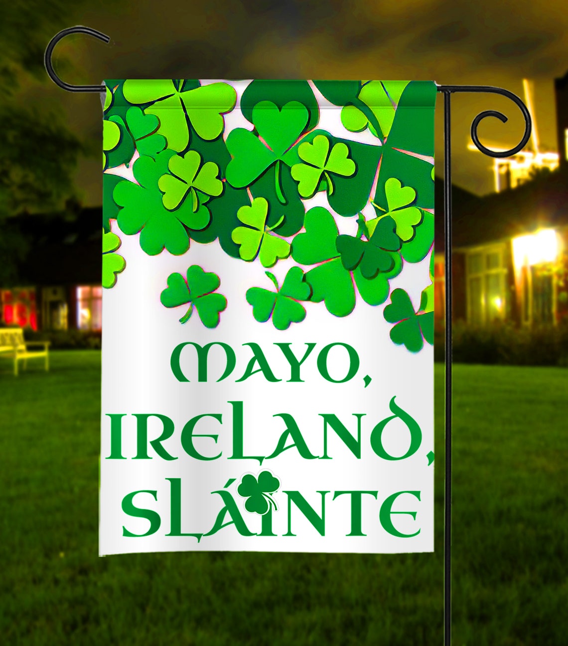 County Mayo Ireland Flag Irish Pride Residents Gift Flag | Etsy