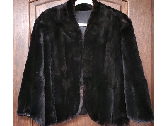 1940s Fur Evening Cape