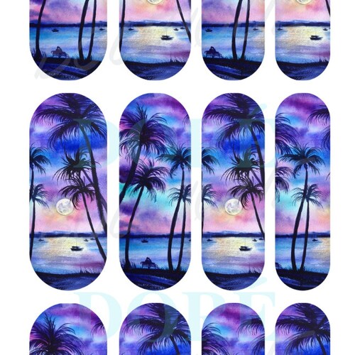 Nurse Waterslide Nail Decals Etsy