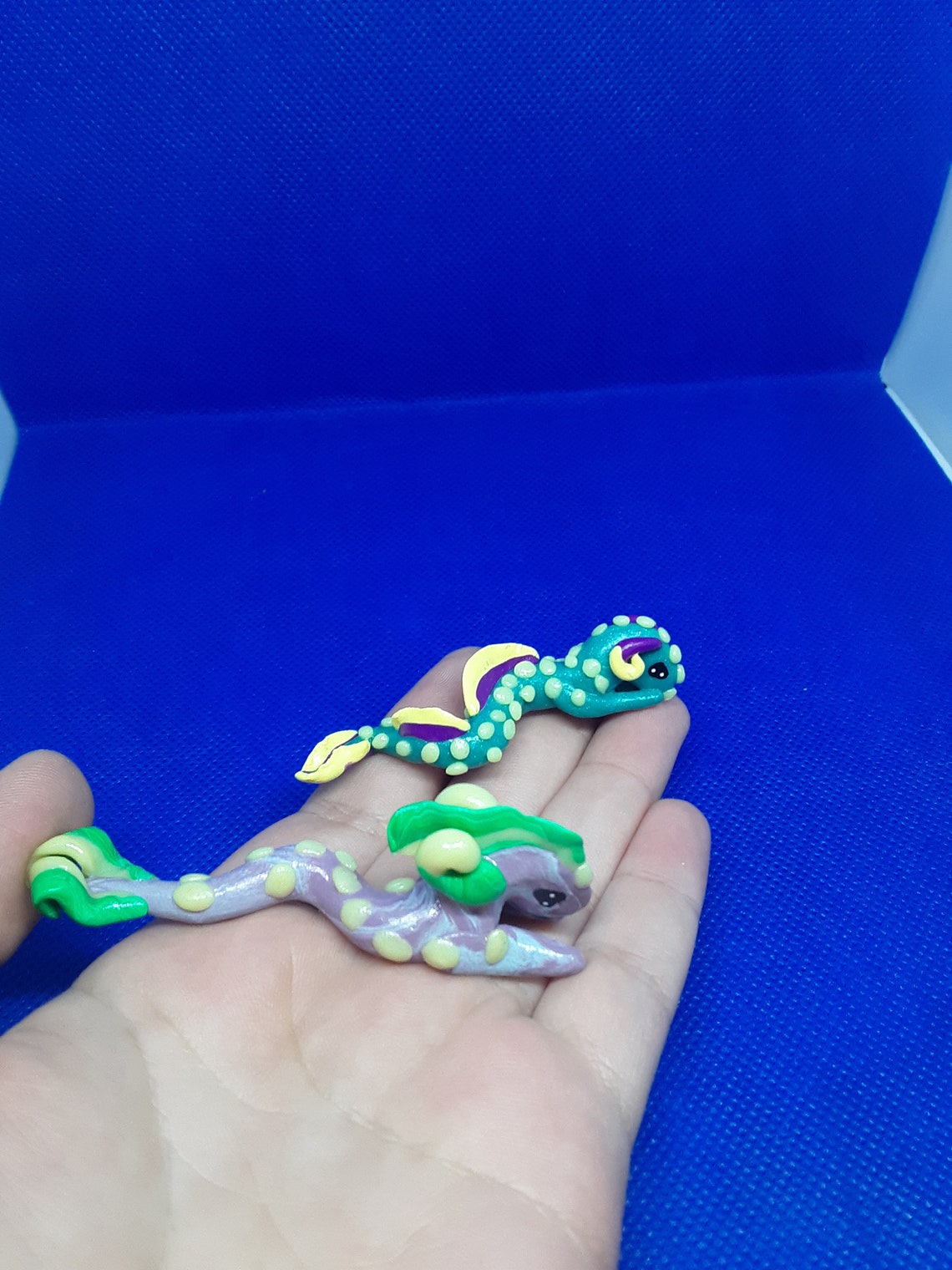 Tiny glow in the dark dragons Etsy