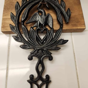 Collectible Vintage Wilton Cast Iron Eagle Trivet