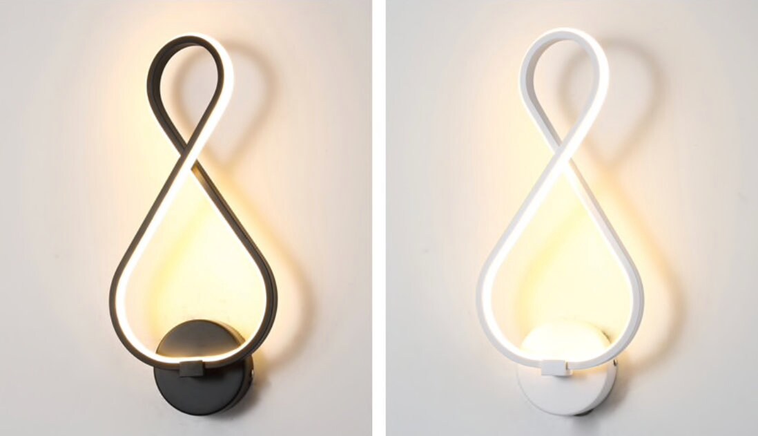 Modern Wall Light Minimalist Lamps Etsy