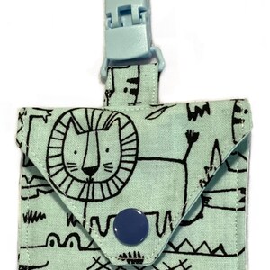 Animal Fabric NG Tube Pouch, Tubi Bag for Baby or Child