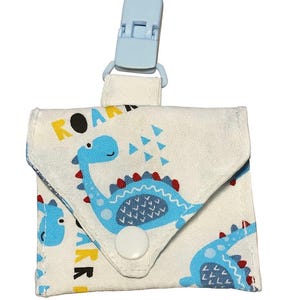 Dinosaur Tubi Bag, NG Feeding Tube Pouch