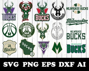 Milwaukee Bucks Svg Etsy
