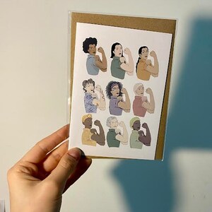 Womxn A6 Geschenkkarte