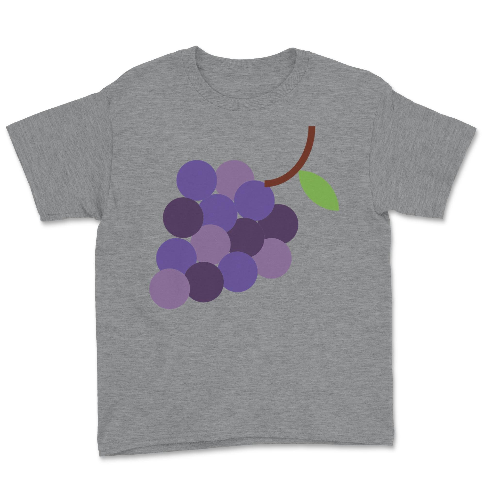 Grapes Youth TShirt Great Short Sleeve Shirt For Kids Etsy