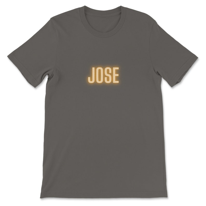 Jose Glowing Orange Unisex Short Sleeve T-Shirt