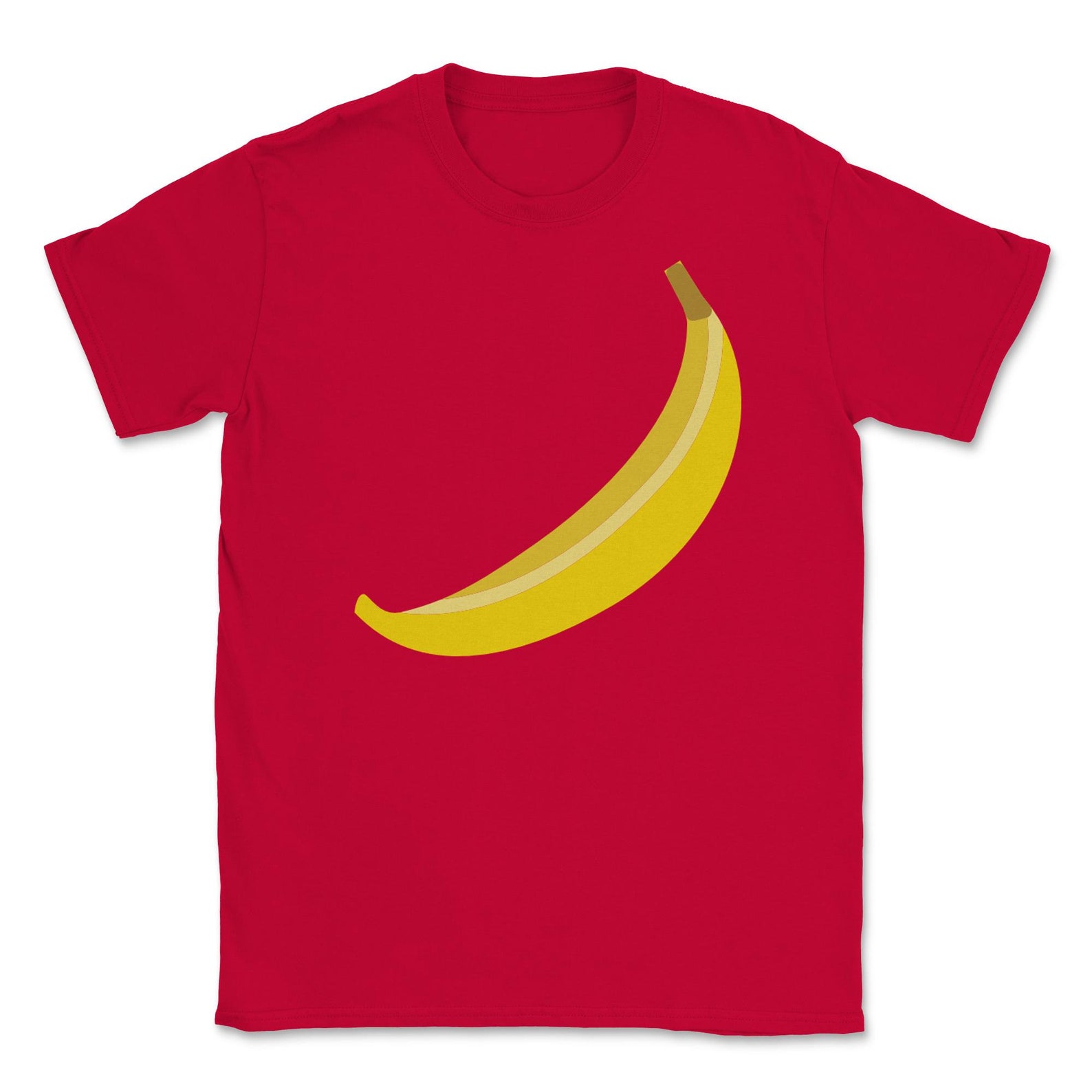Banana Classic Crewneck TShirt Unisex Short Sleeve Shirt Etsy