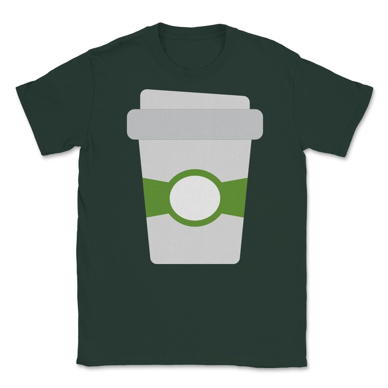 Eating Unisex Short Sleeve Shirt Fruit Coffee 4 Classic Crewneck T-Shirt Food Edible Vegetables Cooking Grocery Kitchen