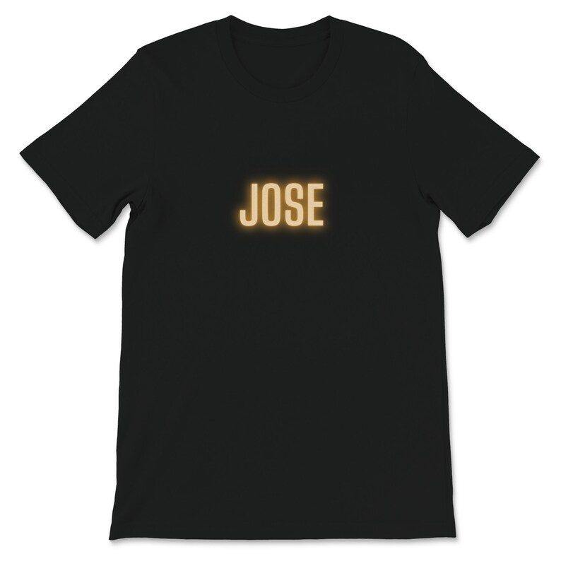 Jose Glowing Orange Unisex Short Sleeve T-Shirt