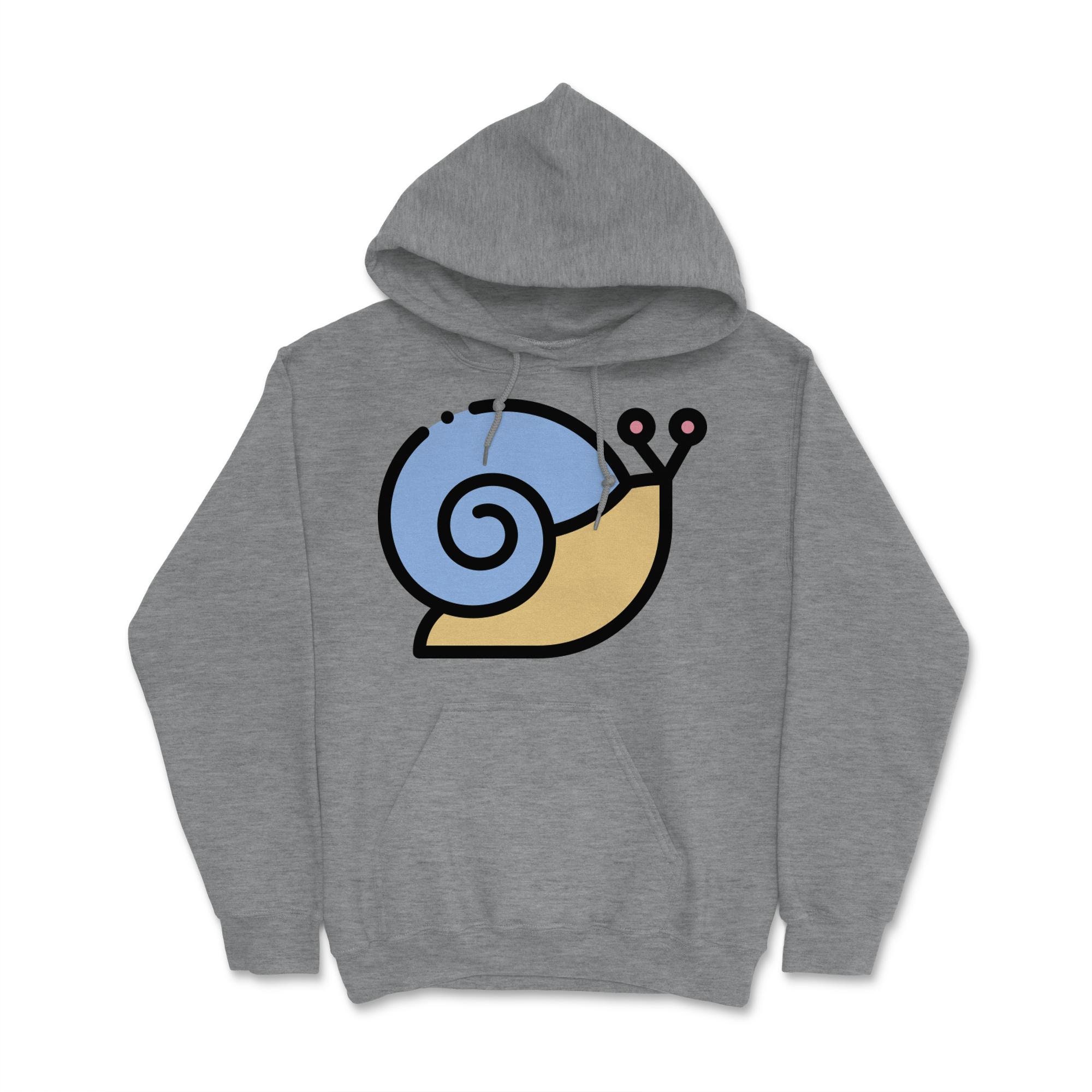 Little Snail Classic Hooded Sweatshirt Heavyweight Hoodie Etsy
