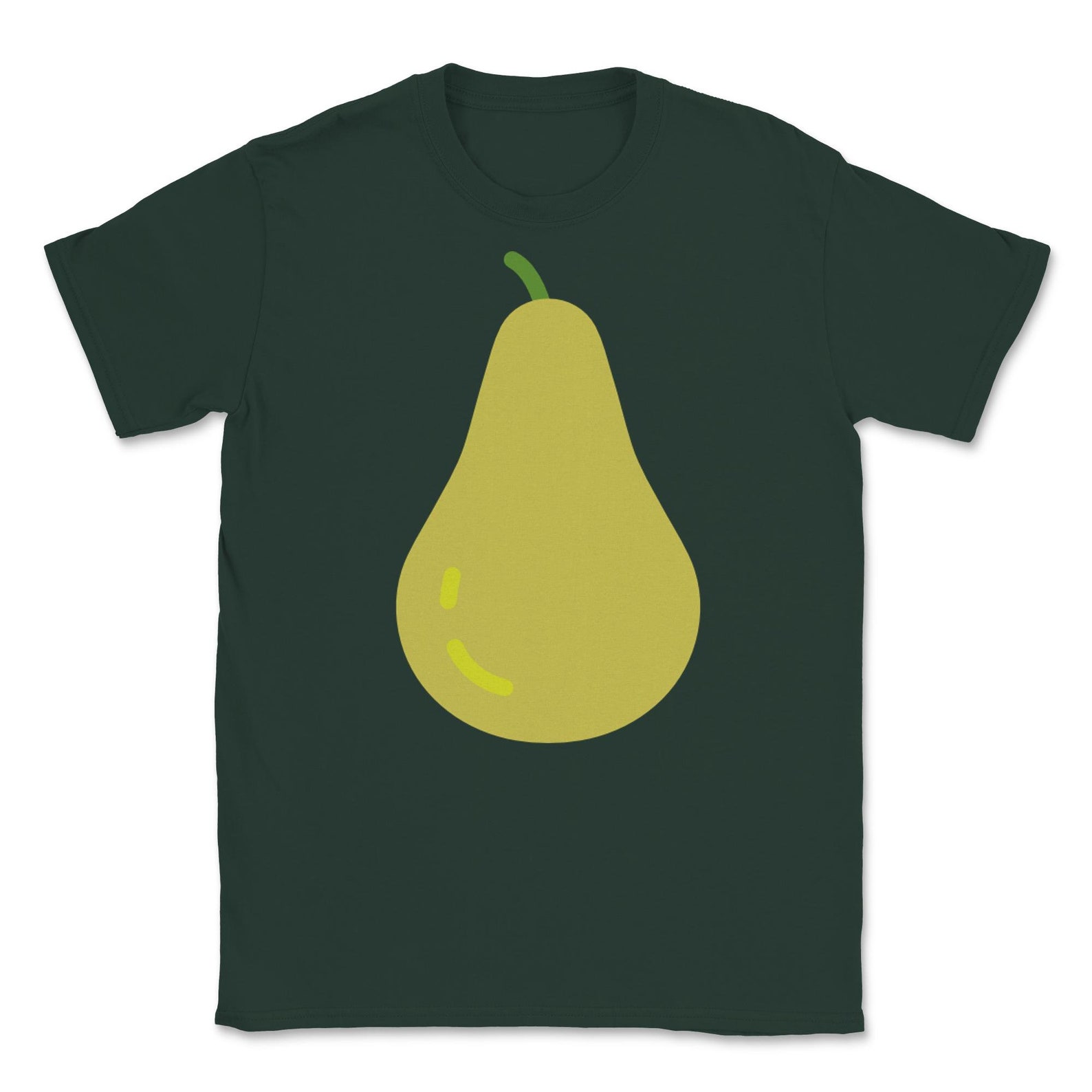 Pear Classic Crewneck TShirt Unisex Short Sleeve Shirt Etsy