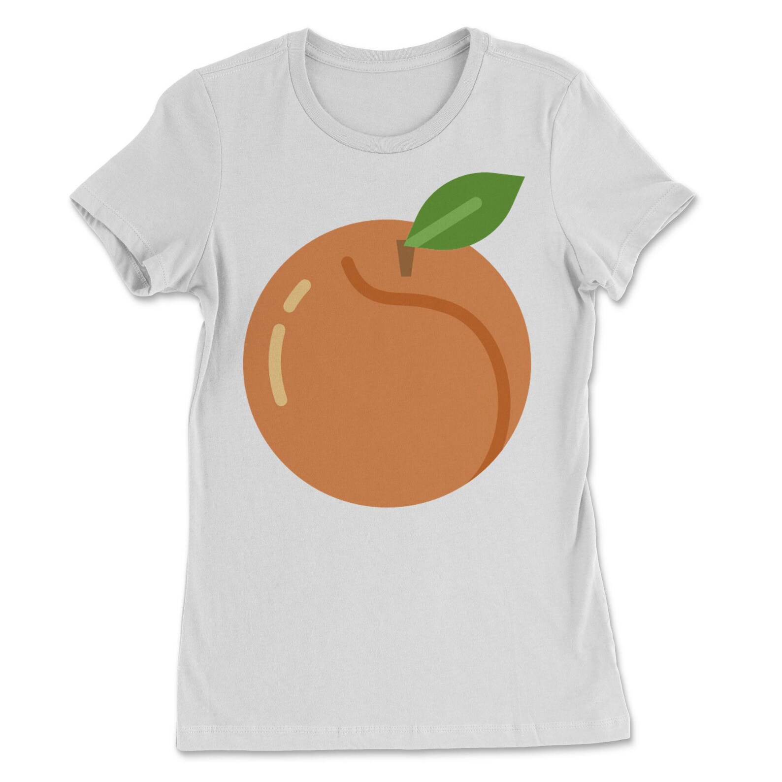 Peach Premium Womens TShirt Ultra Soft Short Sleeve Shirt Etsy