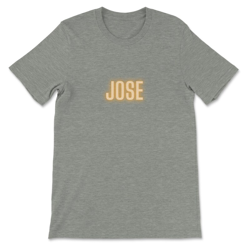Jose Glowing Orange Unisex Short Sleeve T-Shirt