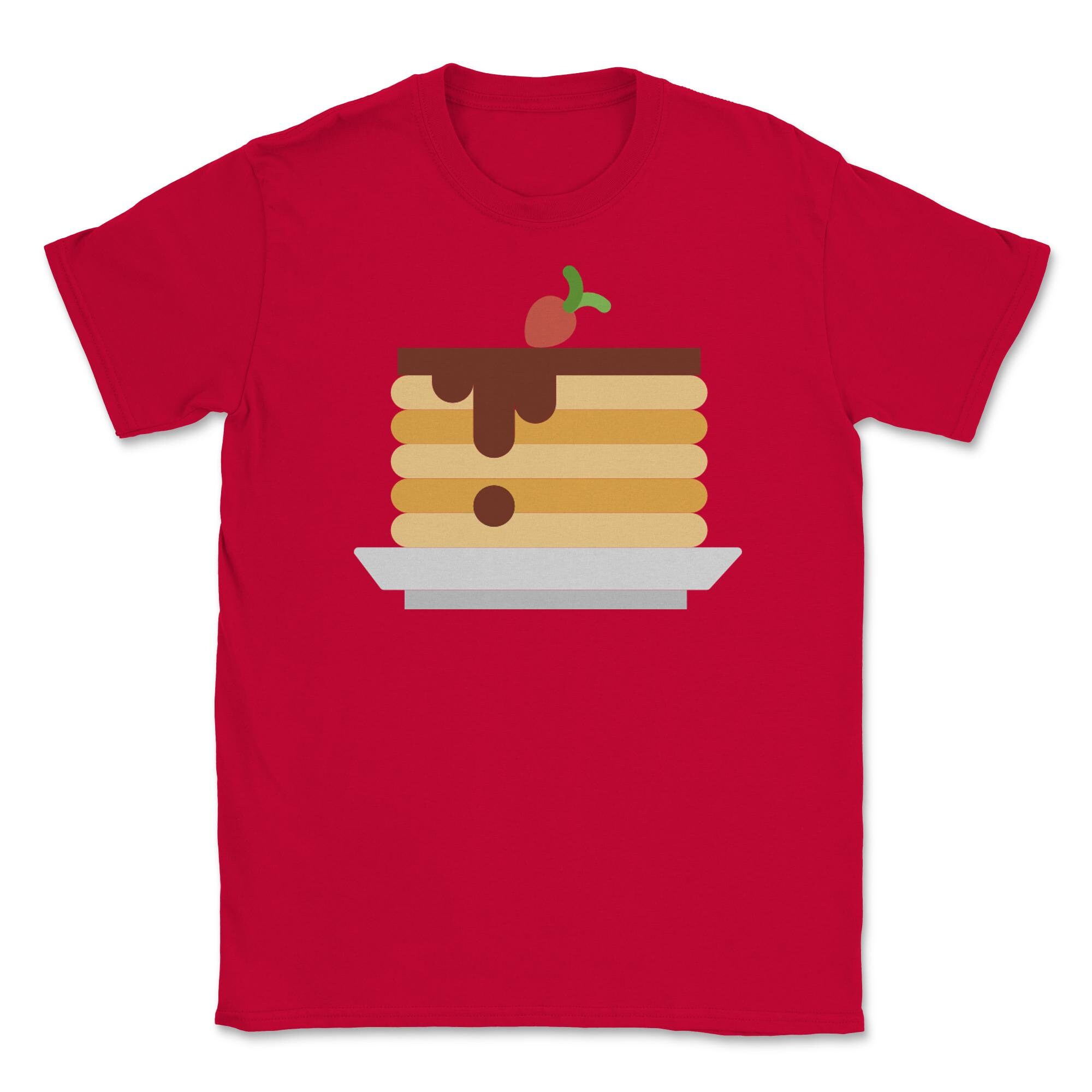 Pancakes Classic Crewneck TShirt Unisex Short Sleeve Shirt Etsy