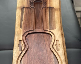 Guitar Charcuterie board CNC FILE