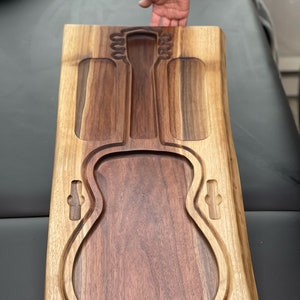 Gitaar Charcuterie board CNC FILE