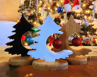 Adorno de árbol de Navidad pequeño, archivo CNC